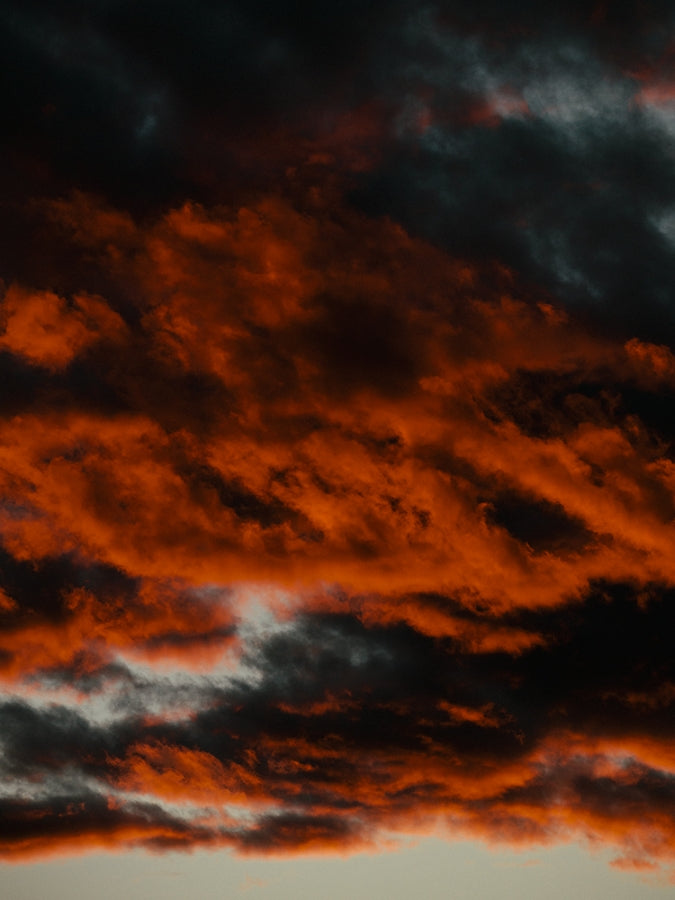 Red sunset - Print